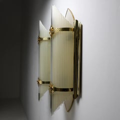 Lampada da parete originale per teatro in stile Art Deco - 6 DISPONIBILI