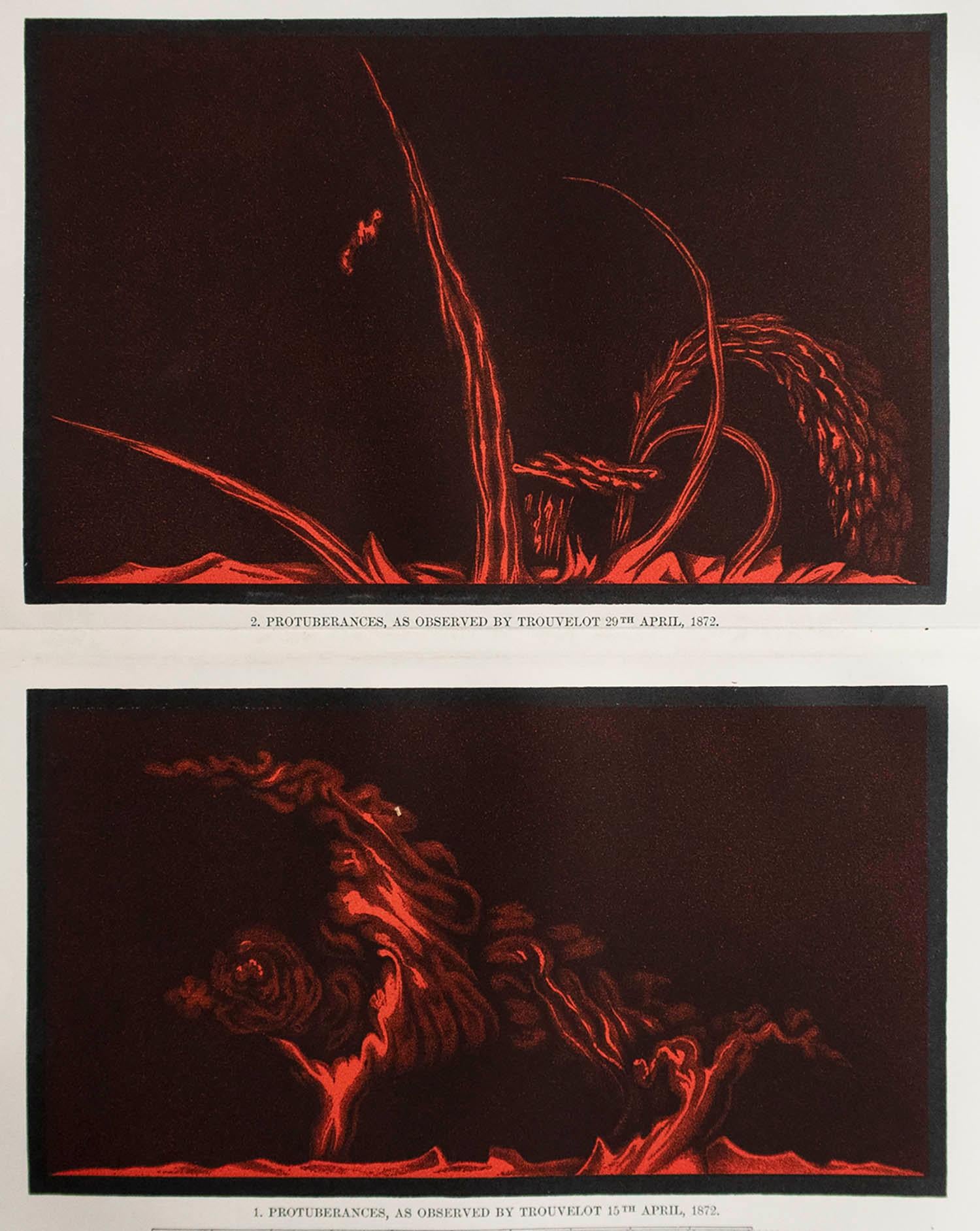 Ottima immagine del sole

Senza cornice. 

Cromolitografia

Pubblicato, C.1900

La misura è il formato carta della stampa

Spedizione gratuita.




