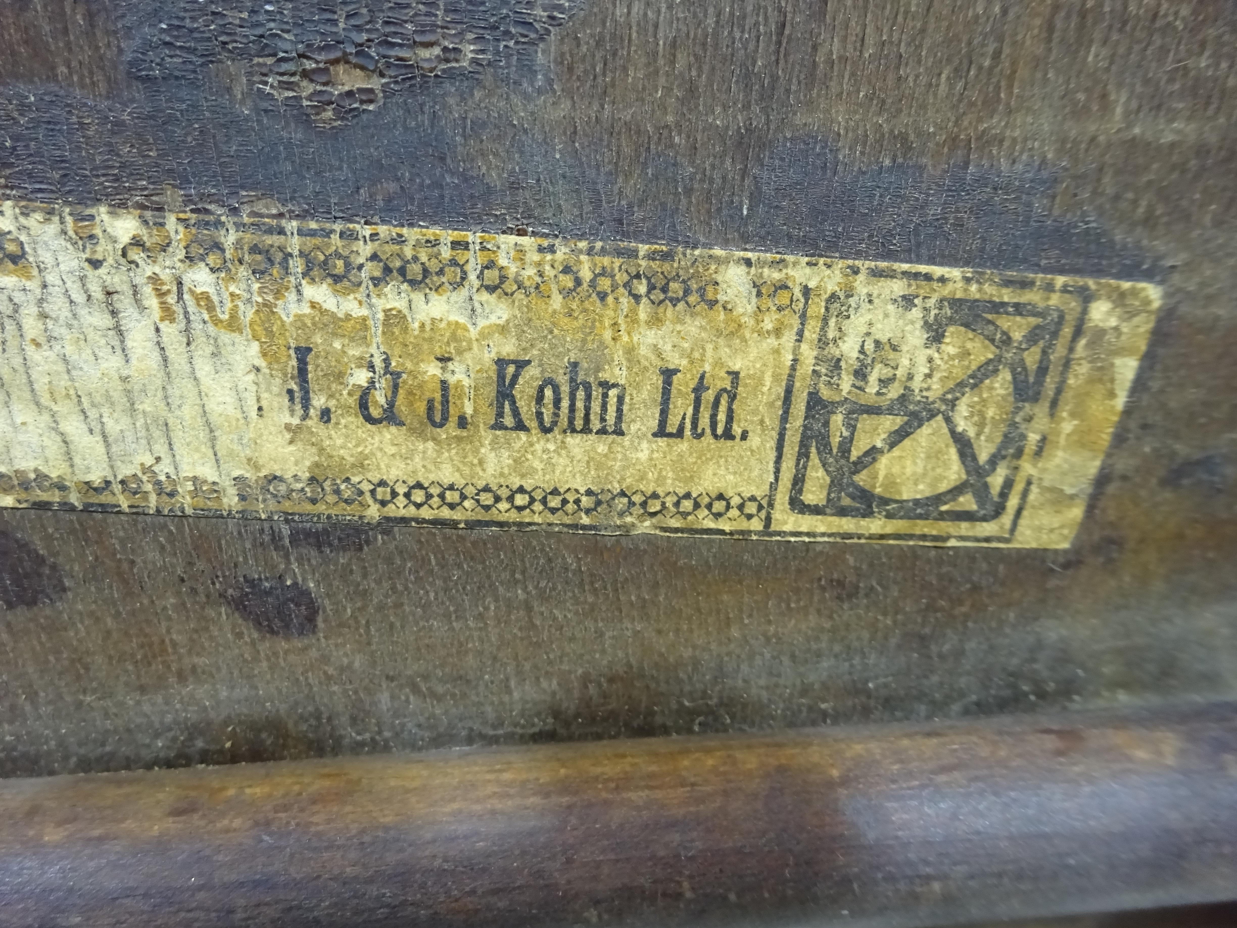 Original Antique Cafe Chair by J&J Kohn Ltd For Sale 10