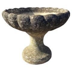 ORIGINAL ANTIQUE CONCRETE VASE, H.50CM, FROM THE EARLY 1900S 20th Century