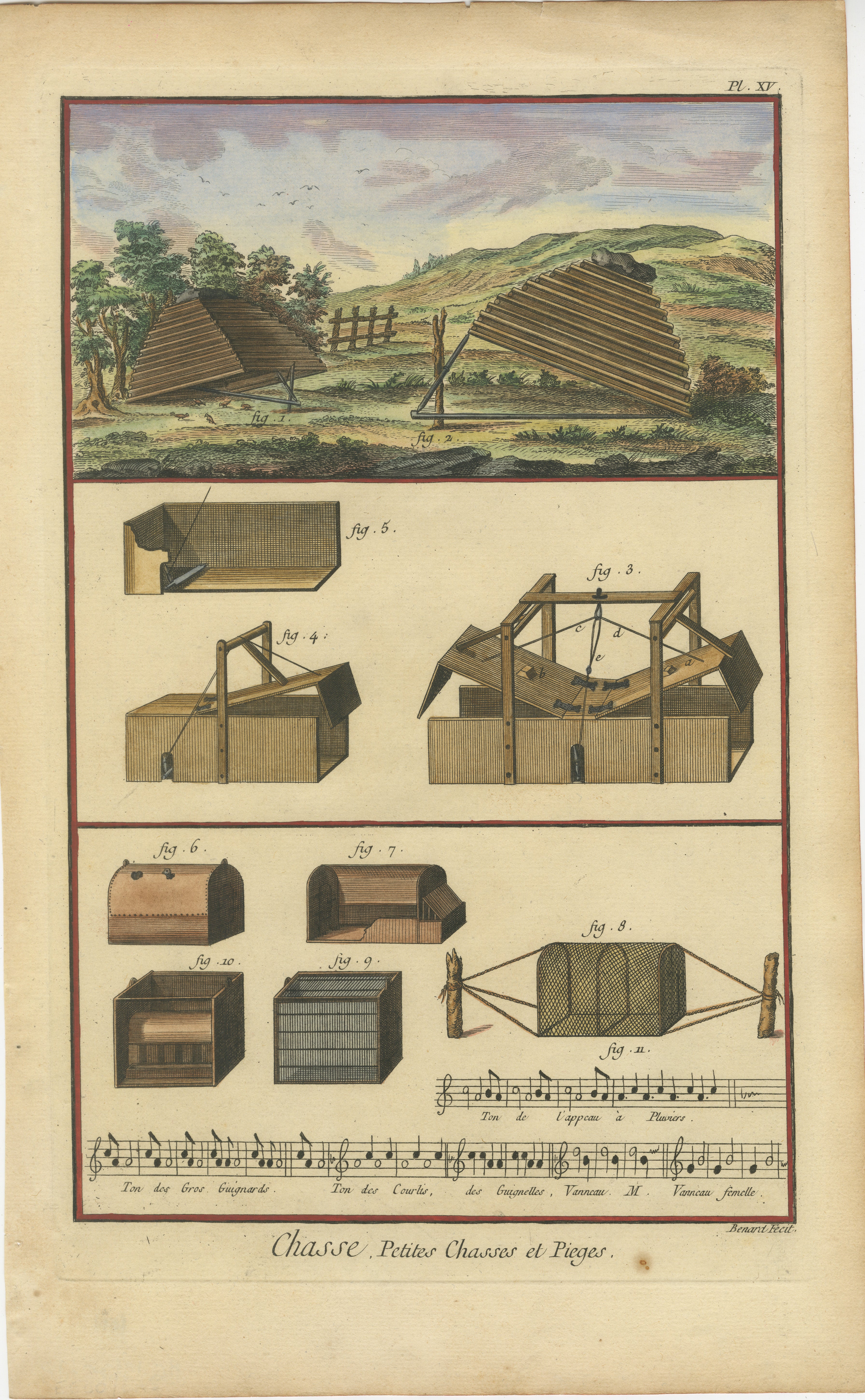 This antique engraving is an illustration from the monumental work of the 