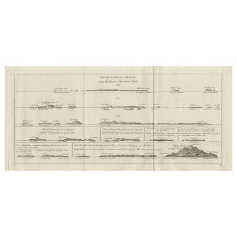 Original Antique Engraving of the Admiralty Islands 'Bismarck Archipelago', 1774