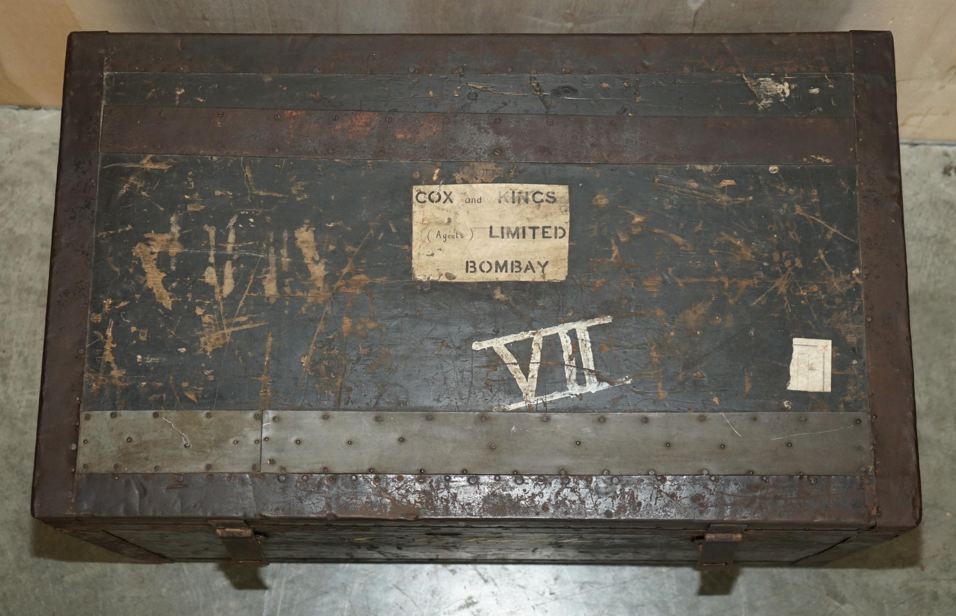 military antique trunk identification