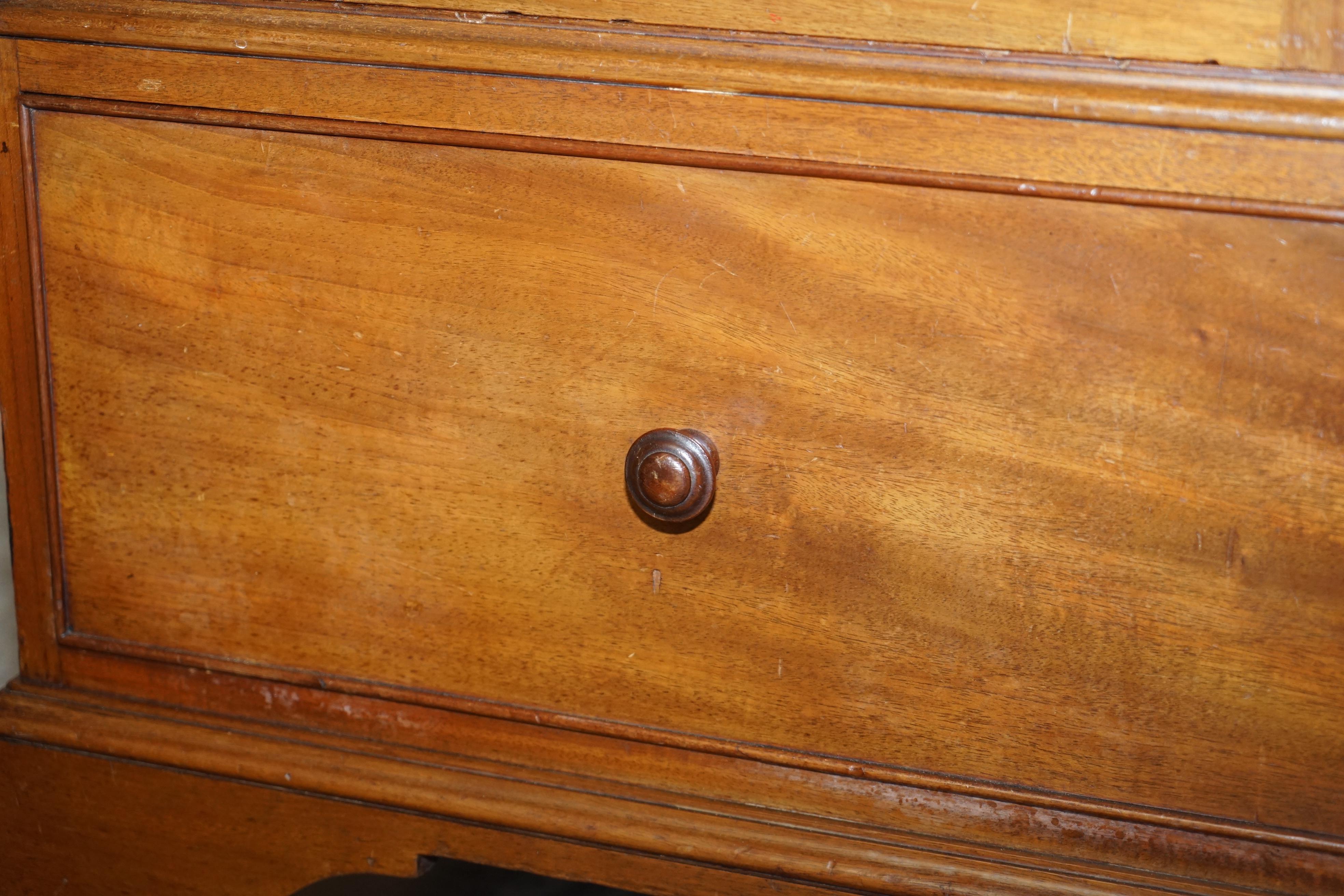 19th Century Original Antique Fully Stamped Howard & Son's Berners Street Hardwood Wardrobe For Sale