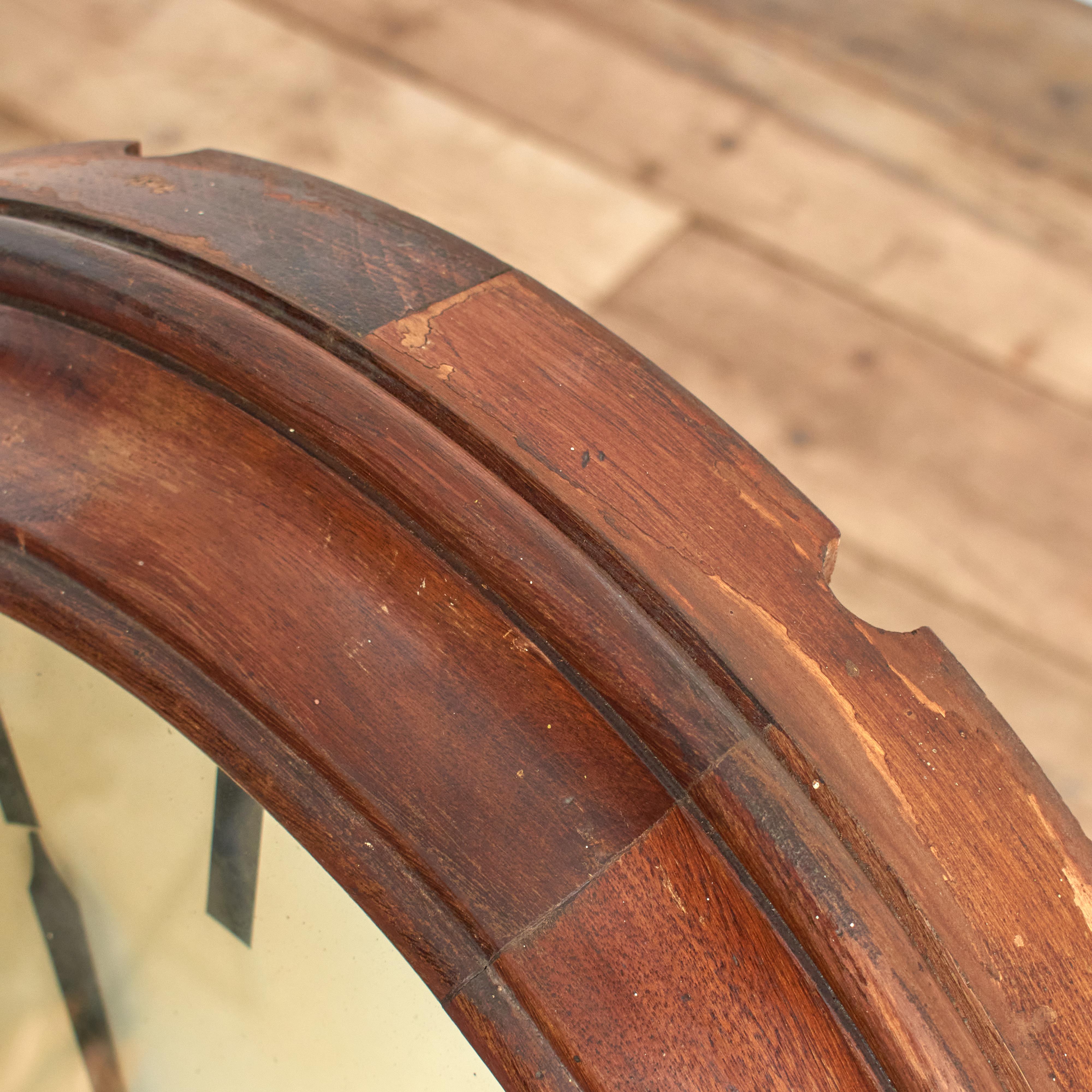 Metalwork Original Antique Gents of Leicester Kitchen Railway Station  Wall Clock For Sale