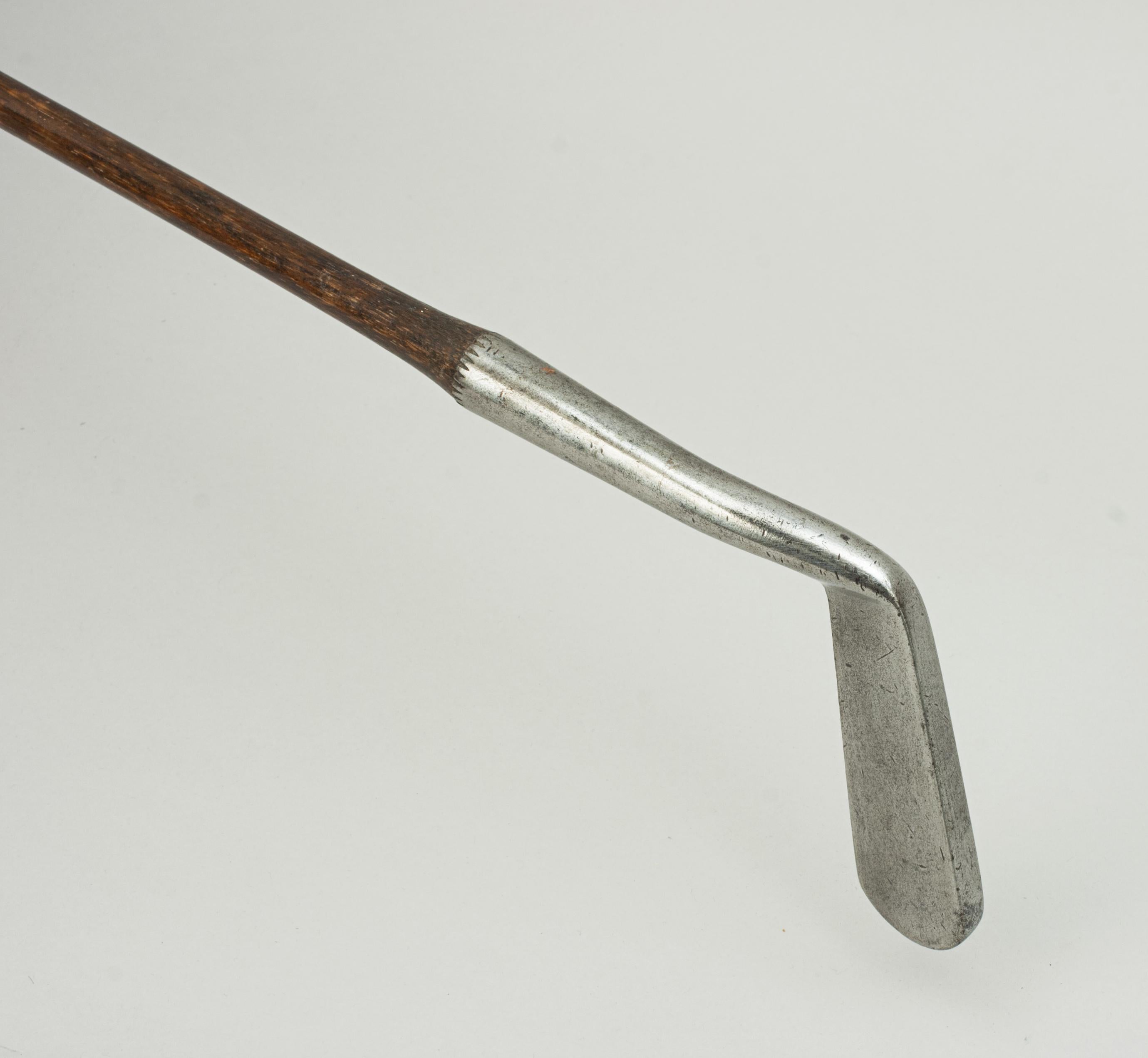Steel Original, Antique Golf Club, Willie Park Bent Neck Patent Putte
