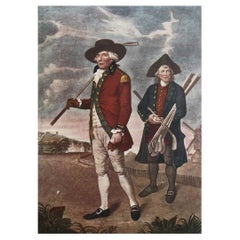 Original Antique Golf / Golfing Print, circa 1900