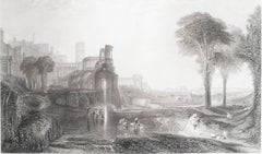 Original Antique Greek Mythology Print After J.M.W Turner. C.1850