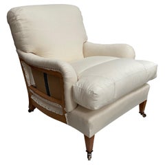 Fauteuil ancien original Lenygon and Morant Bridgewater de Howard and Sons