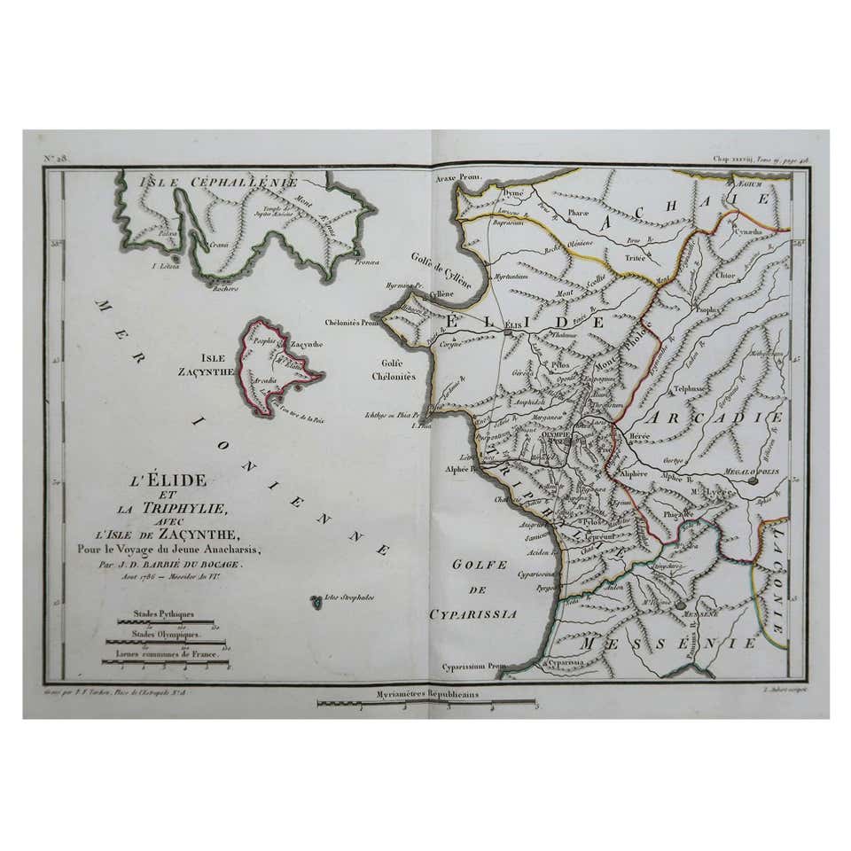 Antique Map of Java and Madura Island, Indonesia, c.1760 For Sale at ...