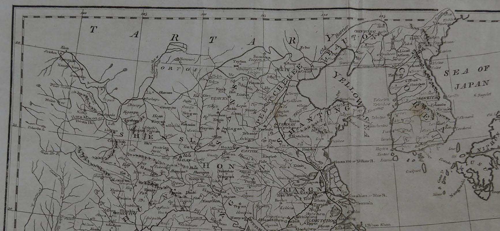 china 1800 map