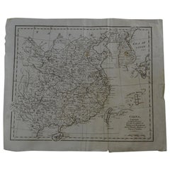 Original Antique Map of China, circa 1800
