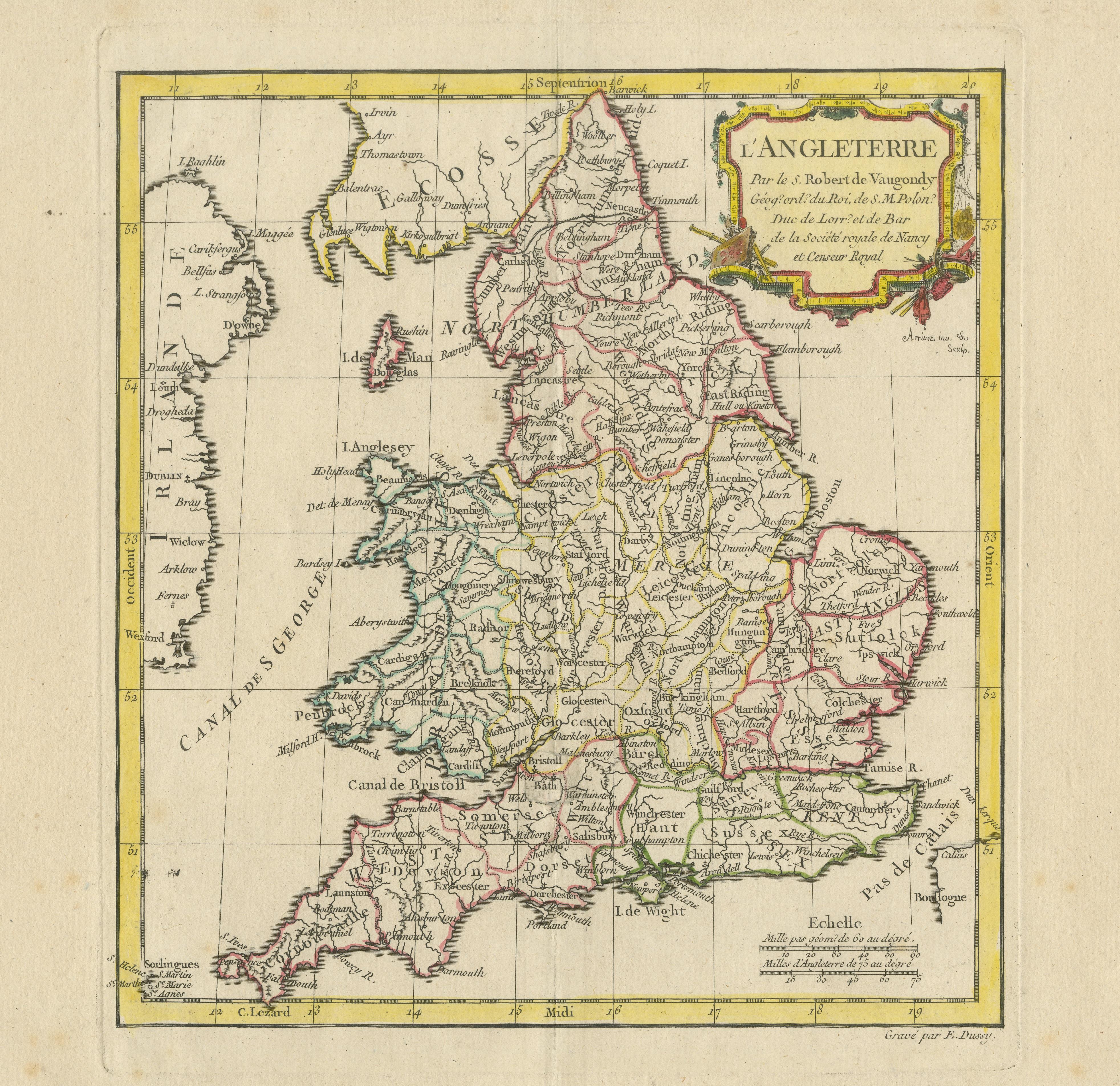 map of england in 1500