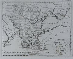 Original Antique Map of Greece, circa 1790