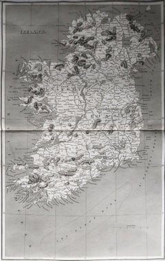 Original Antique Map of Ireland, Arrowsmith, 1820