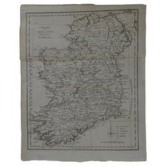Original Antique Map of Ireland, circa 1800