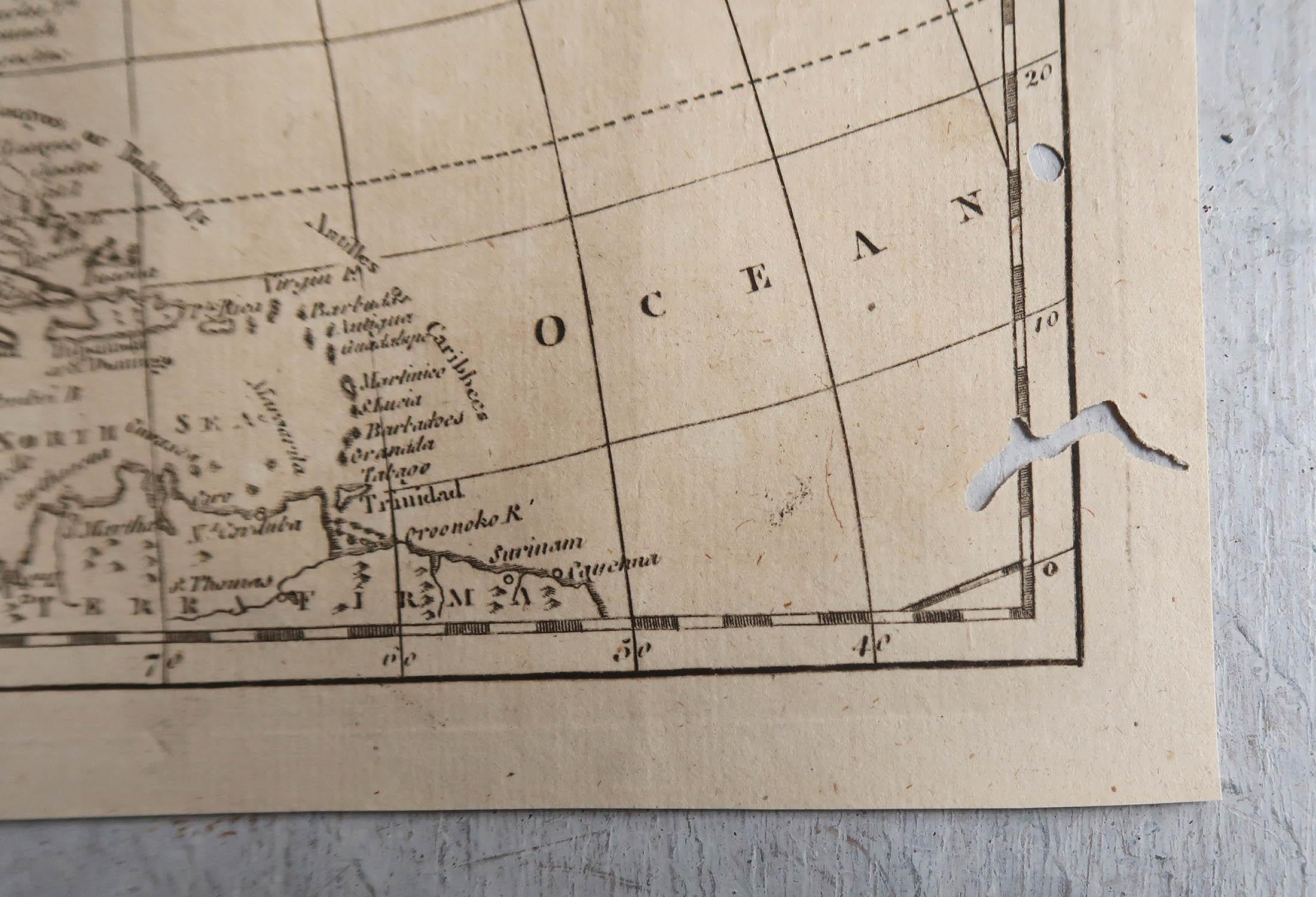map of north america 1780