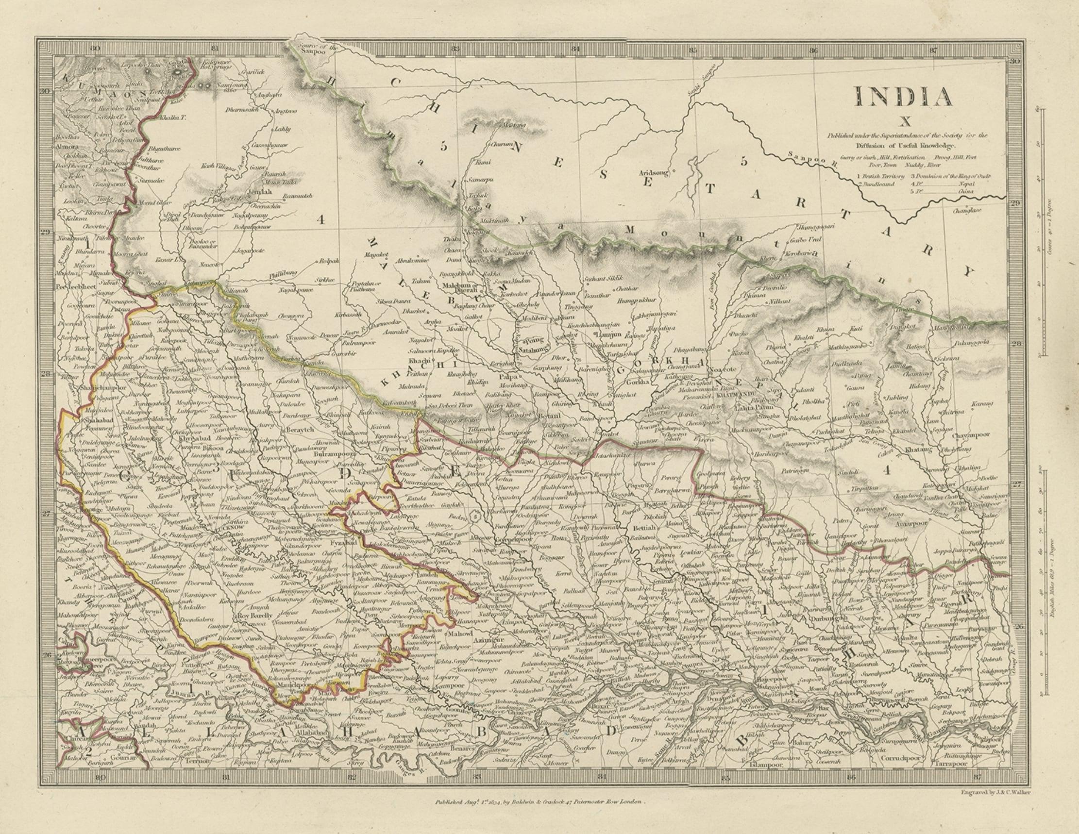 old indian map
