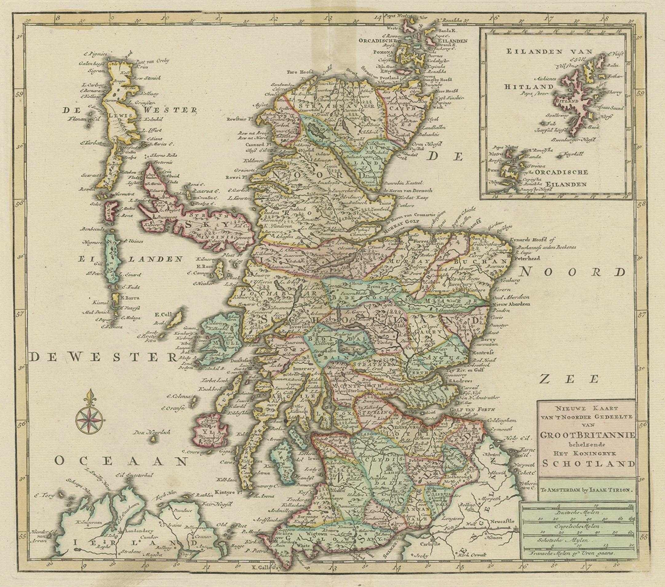 scotland islands map