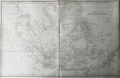 Original Antique Map of South East Asia, Arrowsmith, 1820