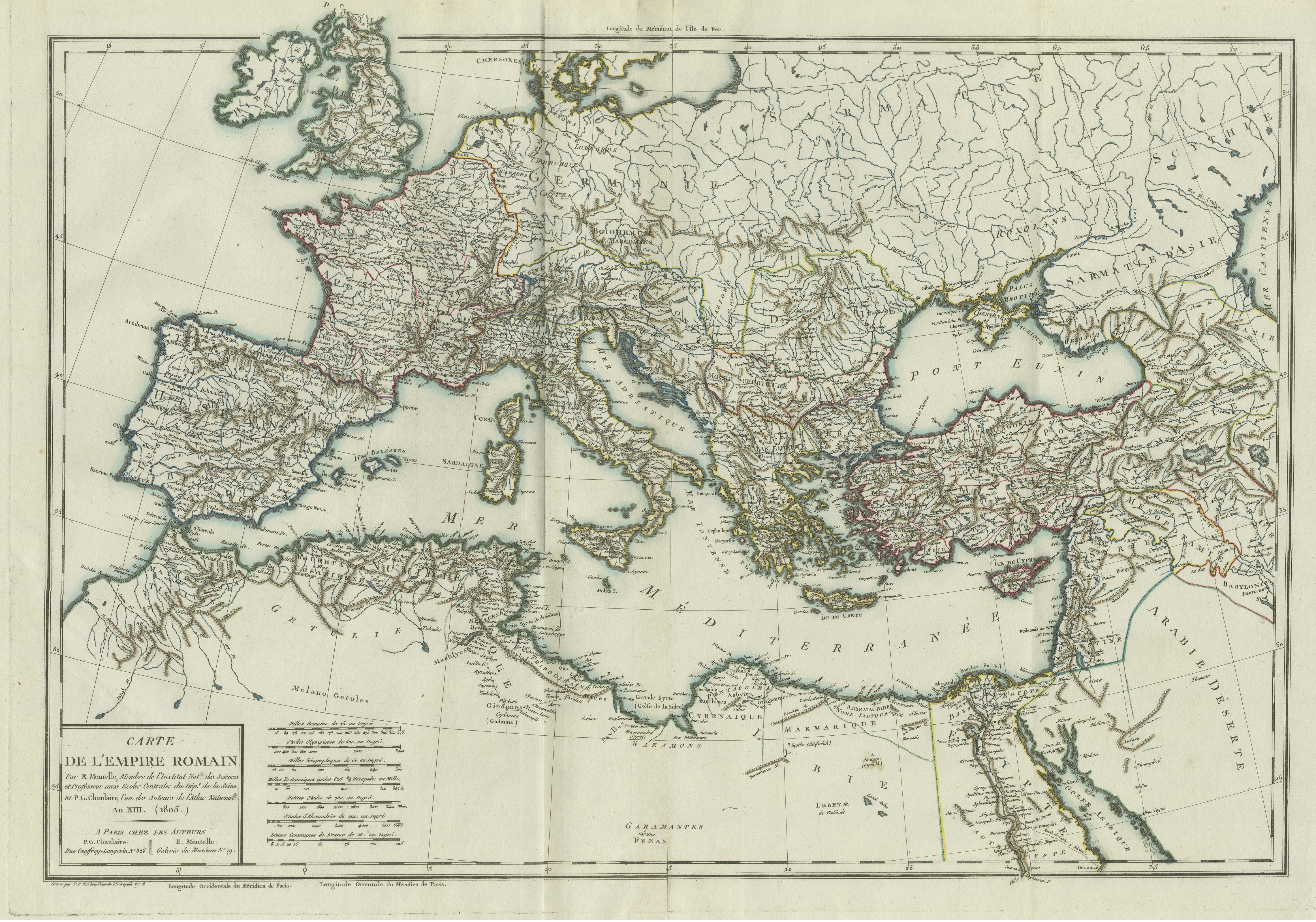 old roman maps