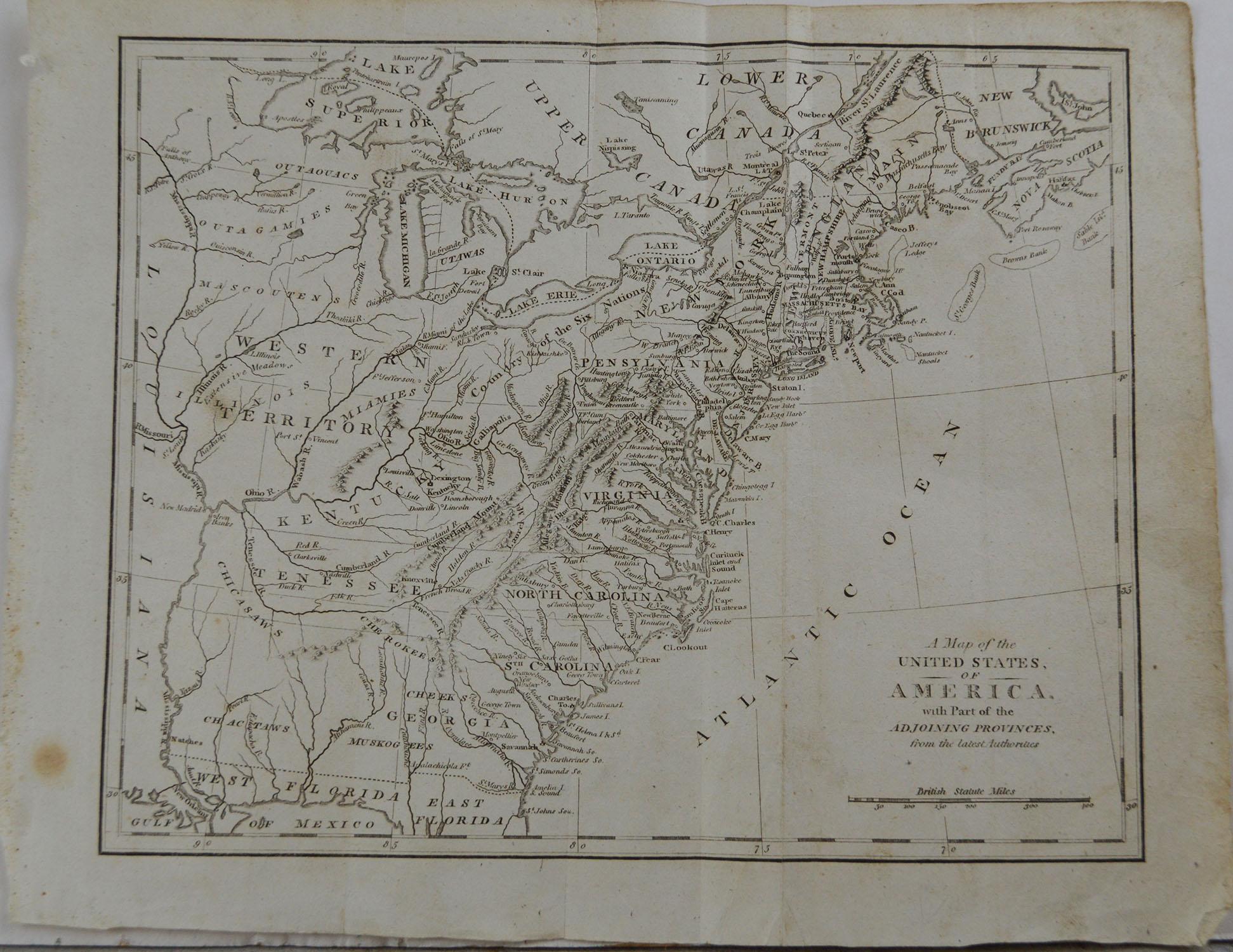 us map 1800