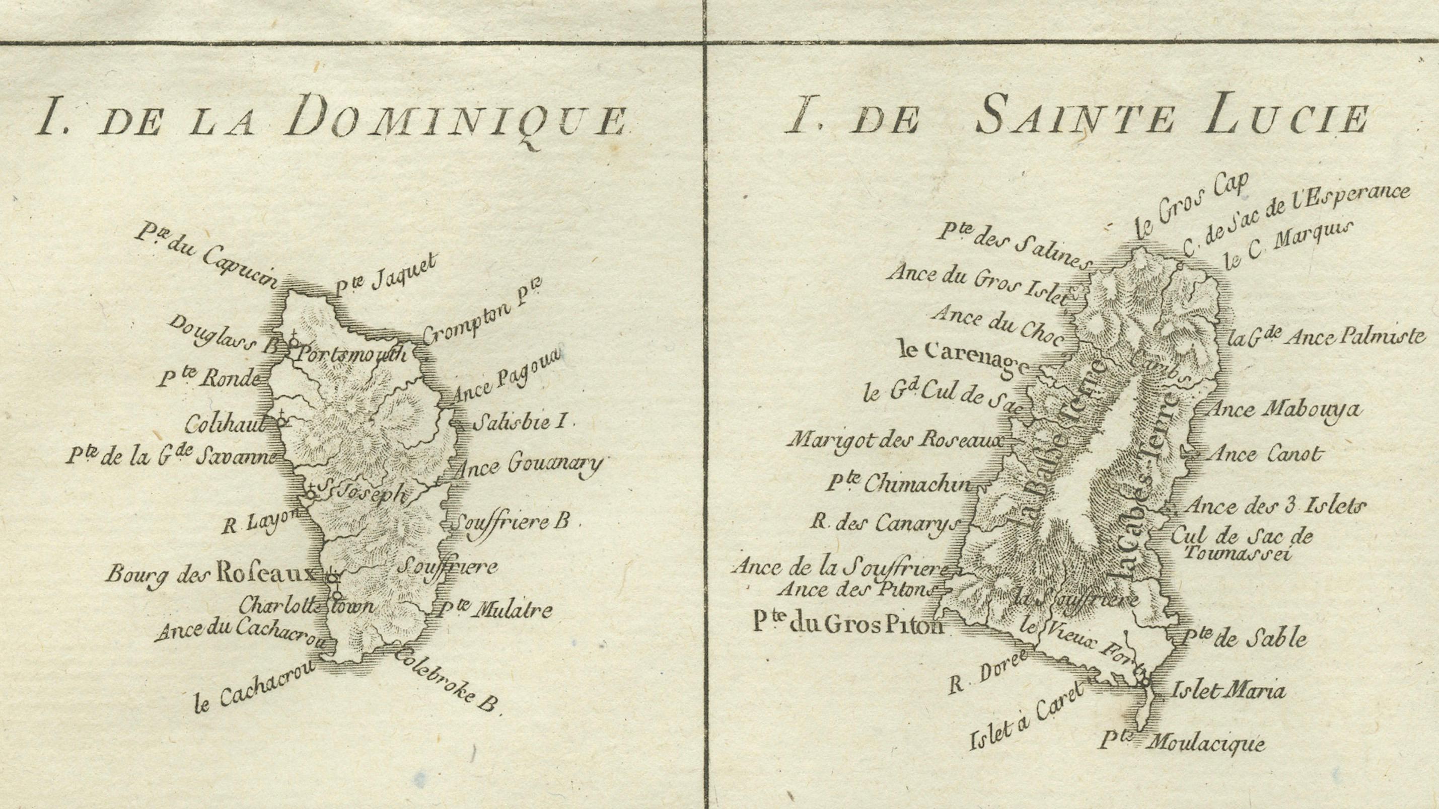 Original Antike Karte der Jungfraueninseln mit Einsätzen von karibischen Inseln, 1787 im Angebot 2