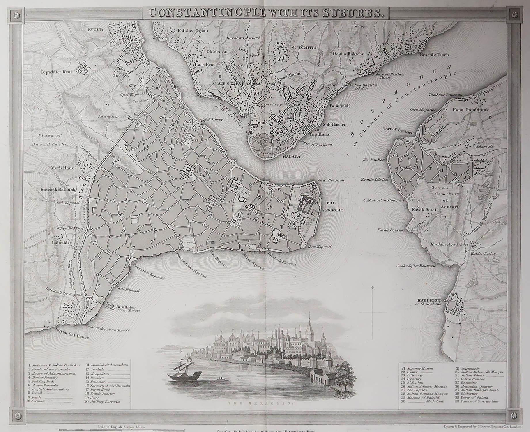 Belle carte d'Istanbul

Dessiné et gravé par J.Dower

Publié par Orr & Smith. C.1835

Non encadré.

Expédition gratuite








