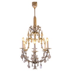 Original Antique Maria Theresien Chandelier 18th Century 1790, Restored