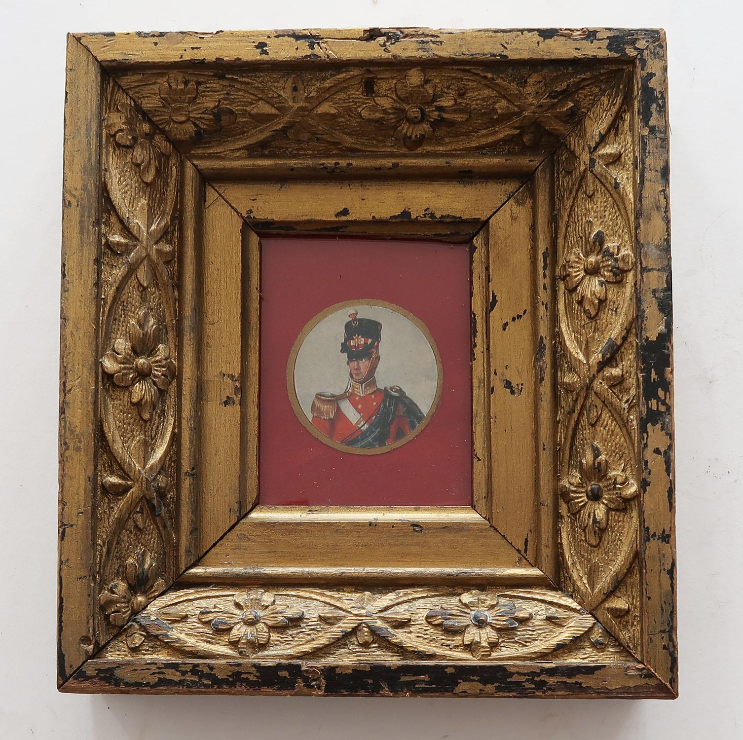 Great image of military gentleman. Sitter unknown

Wonderful slightly distressed antique giltwood frame

Published by Connoisseur, circa 1900.

The measurement below is the frame size.










  