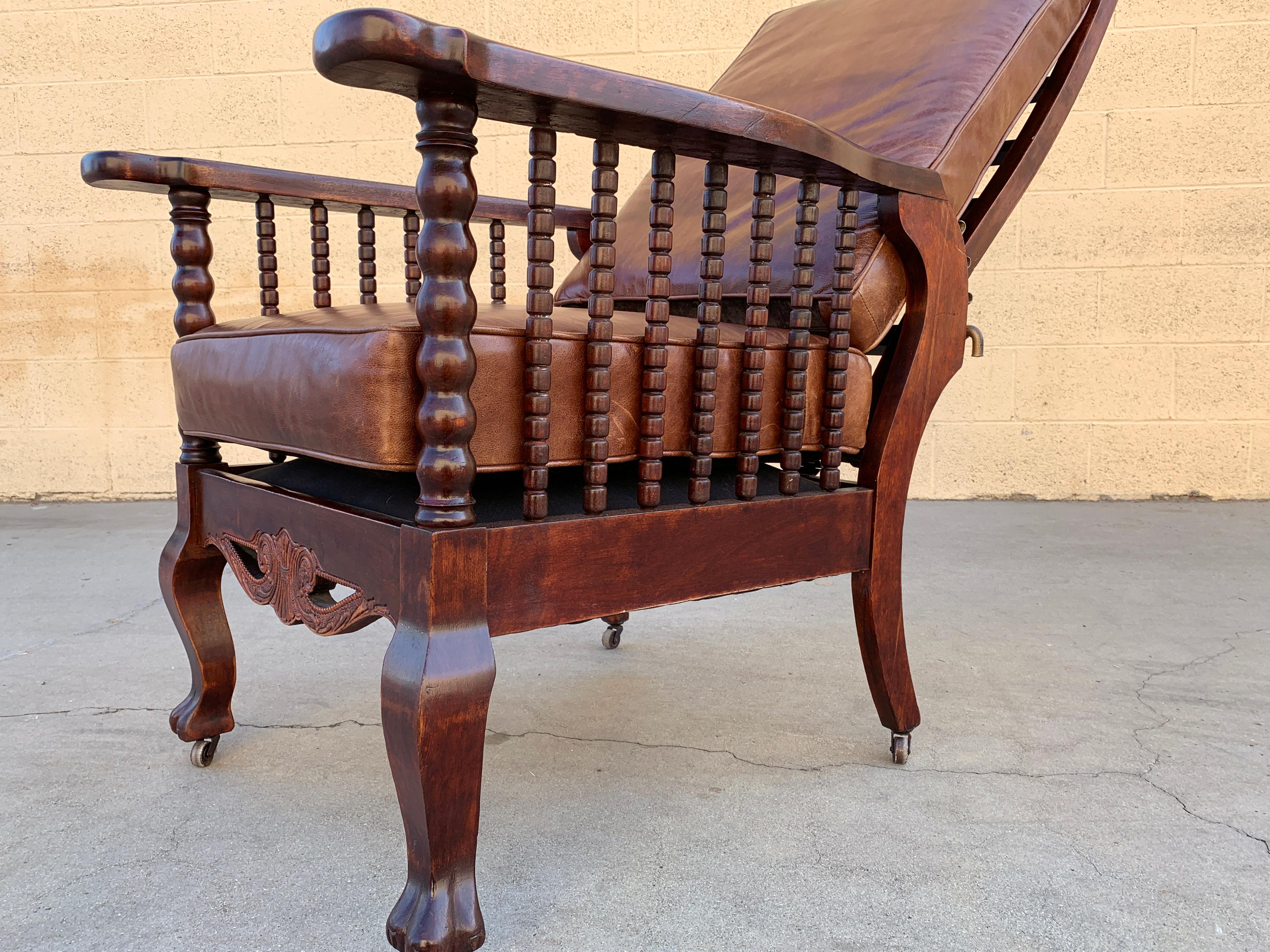 antique reclining chair