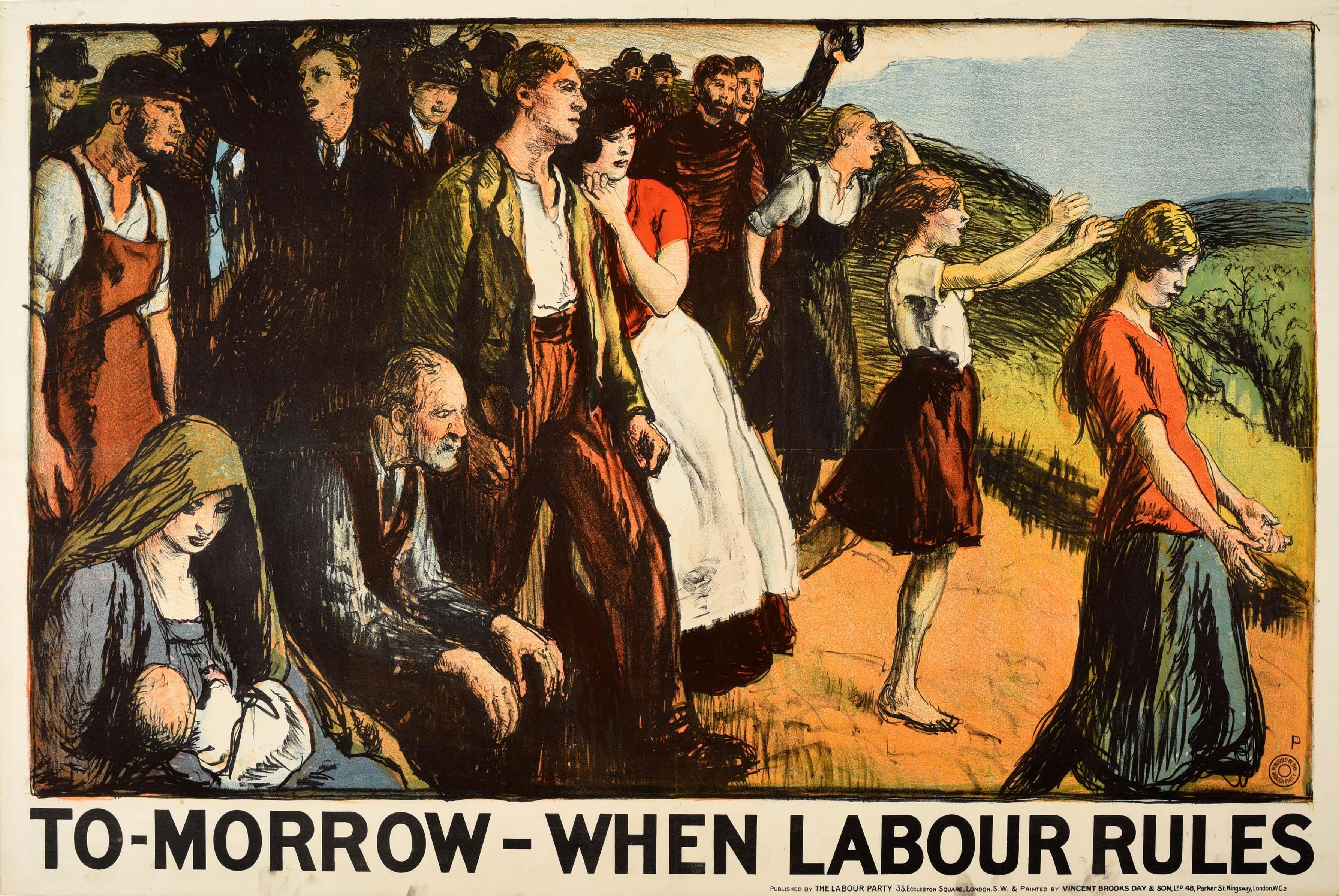 vintage political posters uk
