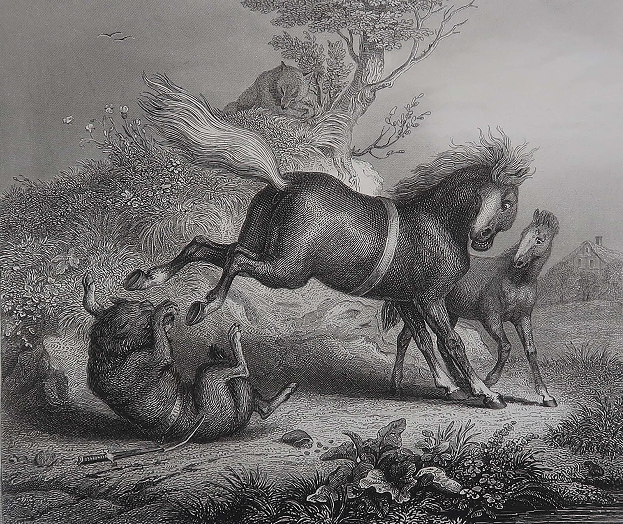 Belle image de Heinrich Leutemann

De la série Reynard Le Renard

Gravure sur acier fin

Publié par A.H. Payne C.C. 1850

Non encadré.

