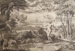 Original Antique Print after Jan Luyken, Amsterdam, Genesis II, 1724