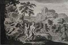 Original Antique Print after Jan Luyken, Amsterdam, Genesis III, 1724