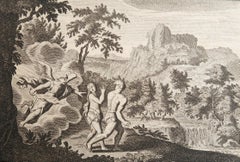 Original Antique Print after Jan Luyken, Amsterdam, Genesis III, 1724