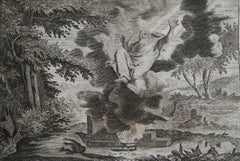 Original Antique Print After Jan Luyken, Amsterdam, Genesis V, 1724