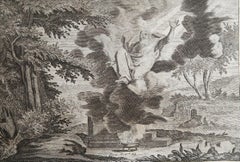 Original Antique Print After Jan Luyken, Amsterdam, Genesis V, 1724
