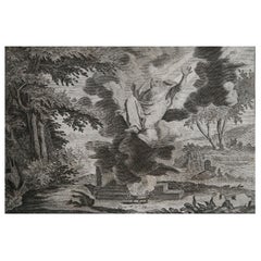 Original Antique Print After Jan Luyken, Amsterdam, Genesis V, 1724