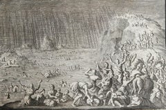 Original Antique Print After Jan Luyken, Amsterdam, Genesis VII, 1724