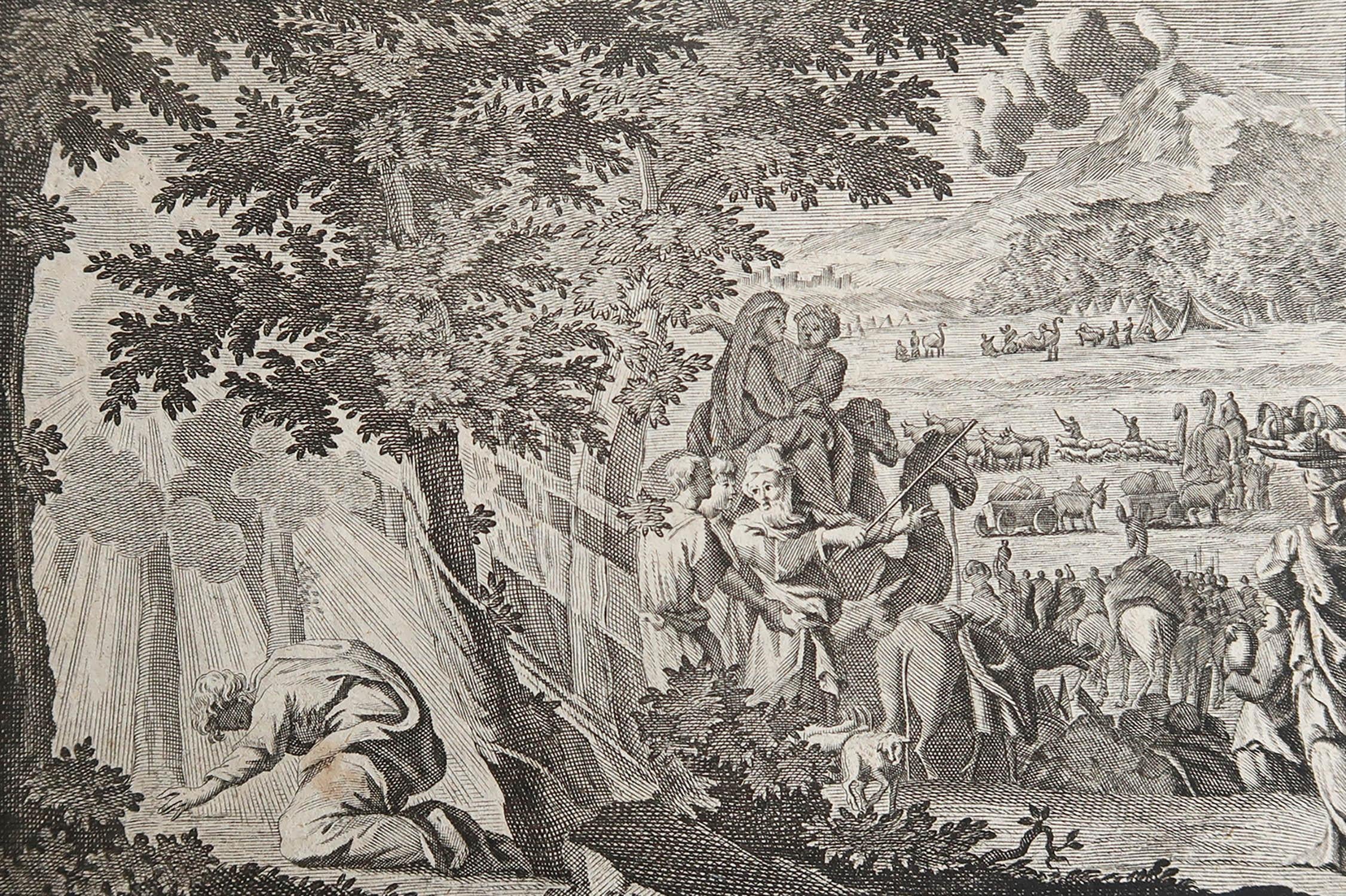 Magnifique gravure sur cuivre d'après Jan Luyken

Publié par Marten Schagen, Amsterdam. 1724

Texte au verso

La mesure indiquée correspond au format du papier.




