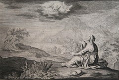 Original Antique Print After Jan Luyken, Amsterdam, Genesis XXI, 1724