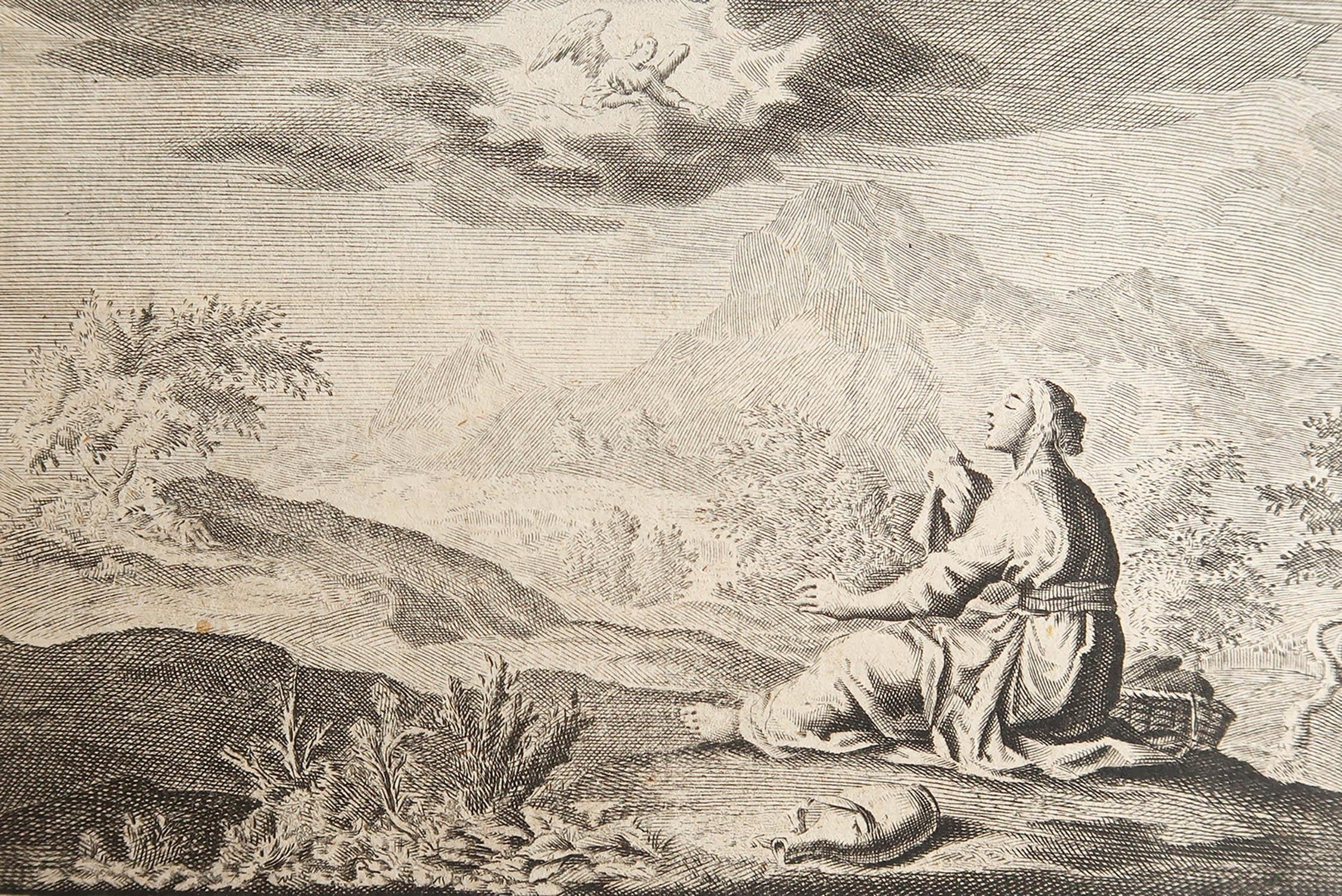 Magnifique gravure sur cuivre d'après Jan Luyken

Publié par Marten Schagen, Amsterdam. 1724

Texte au verso

La mesure indiquée correspond au format du papier




