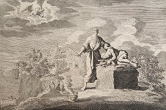 Original Antique Print After Jan Luyken, Amsterdam, Genesis XXII. 1724