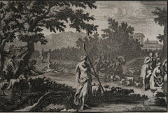 Original Antique Print After Jan Luyken, Amsterdam, Genesis XXIX, 1724