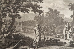 Original Antique Print After Jan Luyken, Amsterdam, Genesis XXIX, 1724