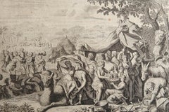 Original Antique Print After Jan Luyken, Amsterdam, Genesis XXXI, 1724