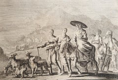 Original Antique Print After Jan Luyken, Amsterdam, Genesis XXXI, 1724