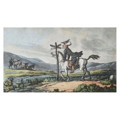 Original Antique Print After Thomas Rowlandson, 1813