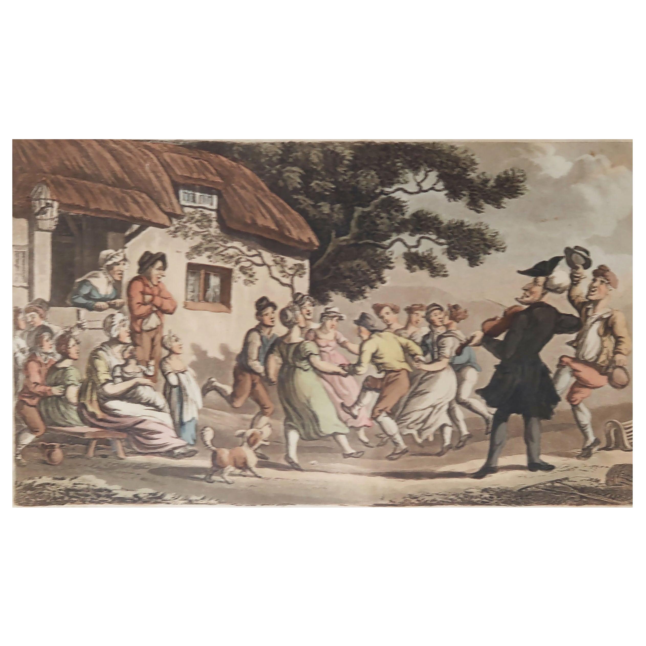 Originaler antiker Druck nach Thomas Rowlandson, 1819